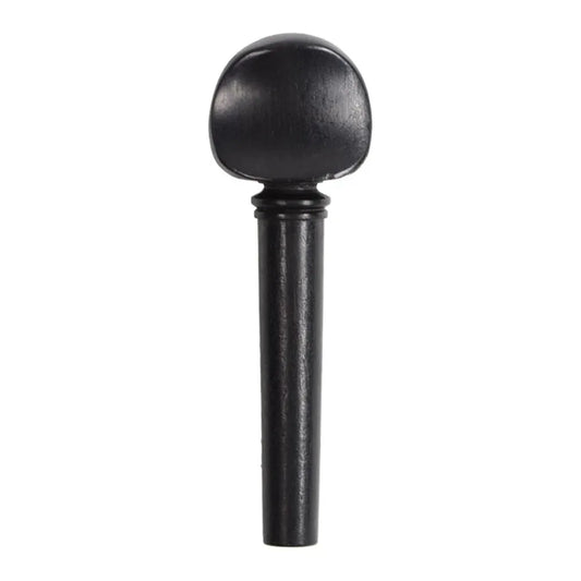 Ebony Violin Peg French Model 4/4 Medium Shaft B-Quality Undrilled