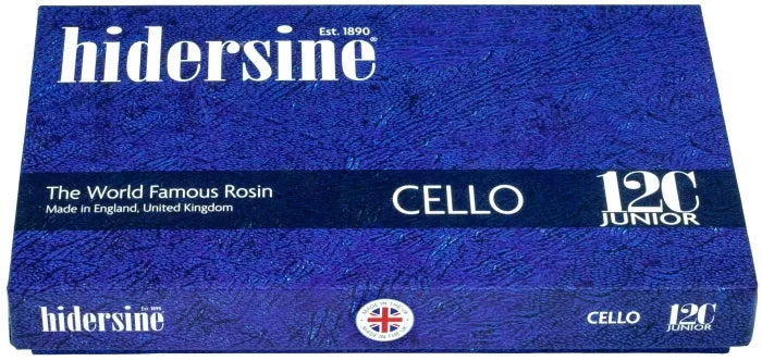 Hidersine 12C Junior Cello Rosin - Light Amber, 10g, Grip Profile Rating GPR #4, Ideal for Beginners, Artisanal Process, Made in England — view 4