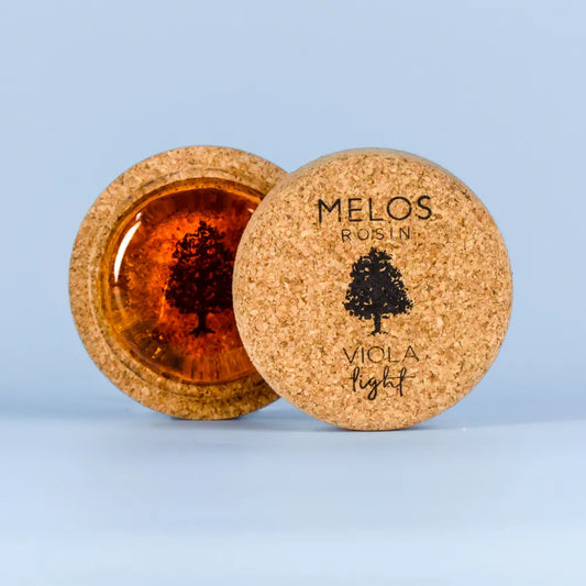 Melos Viola Rosin Light - Handmade Cake for Smooth Sound and High Temperature Endurance