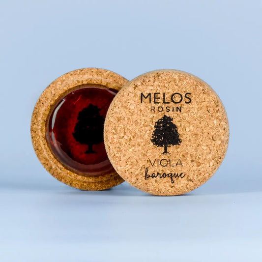 Melos Baroque Viola Rosin for Gut Strings - Handmade, Warm Sound Quality