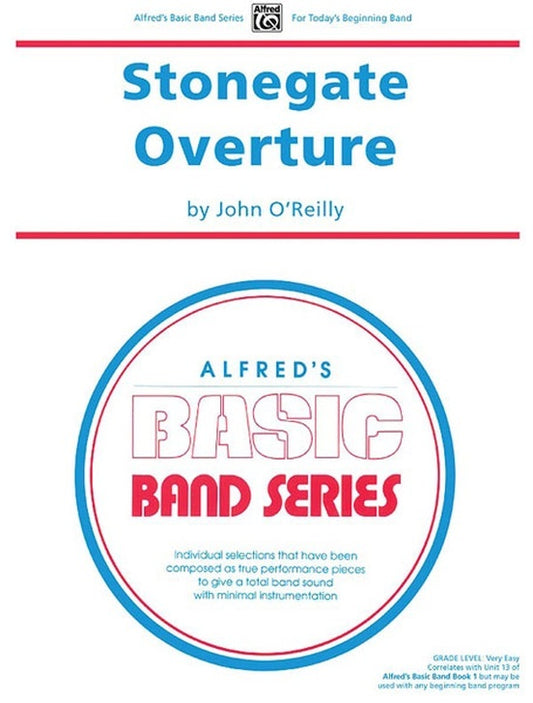 Stonegate Overture Concert Band Sheet Music Grade 1