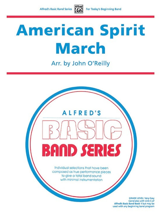 American Spirit March for Concert Band Grade 1