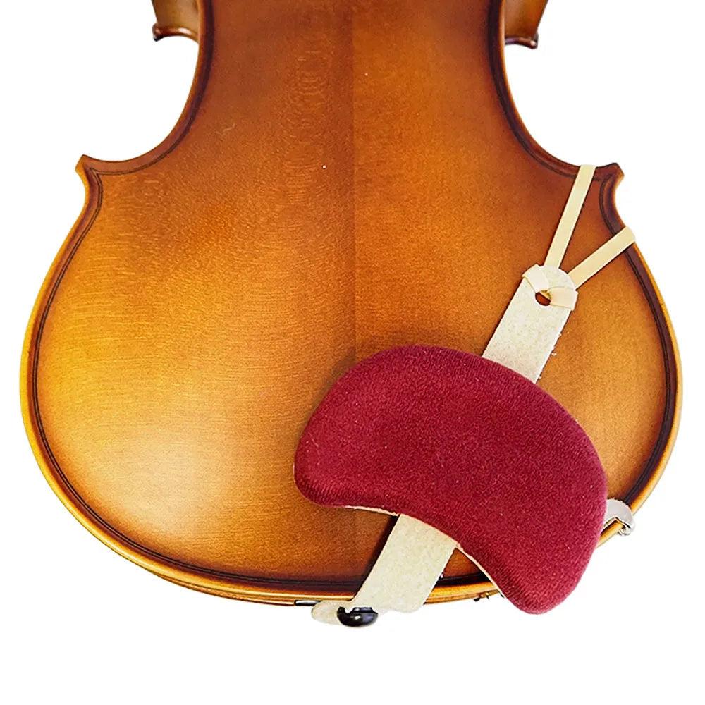 Poehland Violin Shoulder Rest 4/4-3/4 with Leather Strap and Elastic Band — view 3