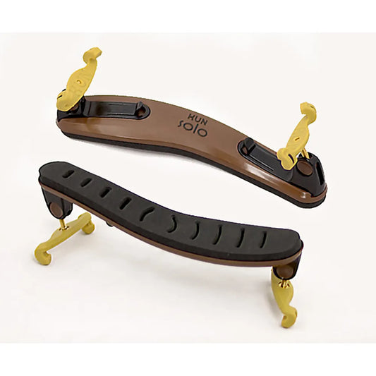 Kun Solo 4/4 Violin Shoulder Rest with Quick-Adjust Lever and Folding Mechanism