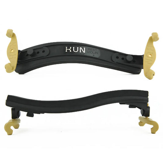 Kun Original Shoulder Rest for 1/4-1/8 Violin - Black