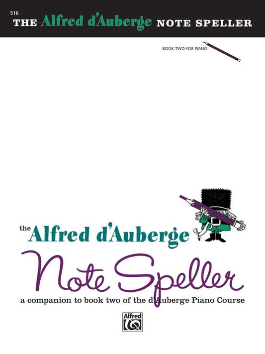 d'Auberge Piano Course Notespeller Book 2 for Violin