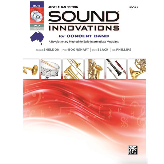 Sound Innovations Australian Percussion Book 2 Concert Band Sheet Music