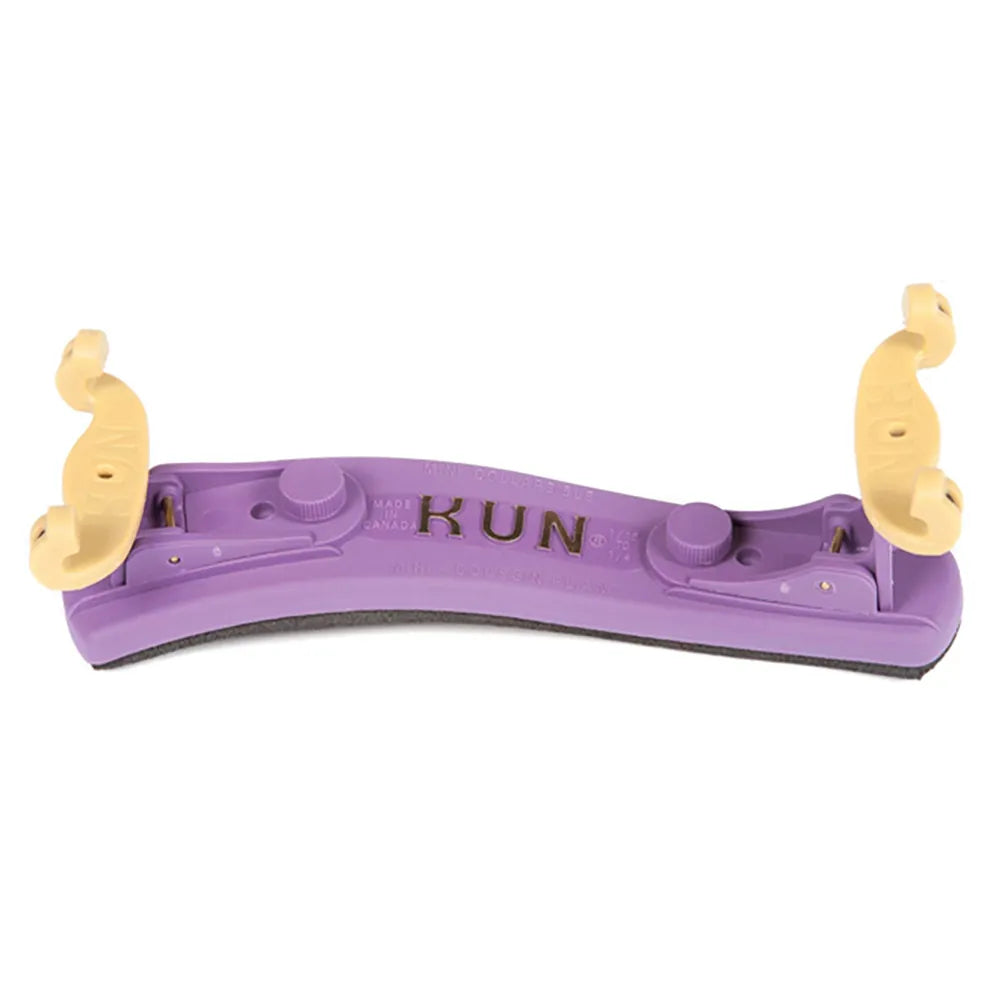 Kun Collapsible Shoulder Rest for 1/4-1/16 Violin - Purple