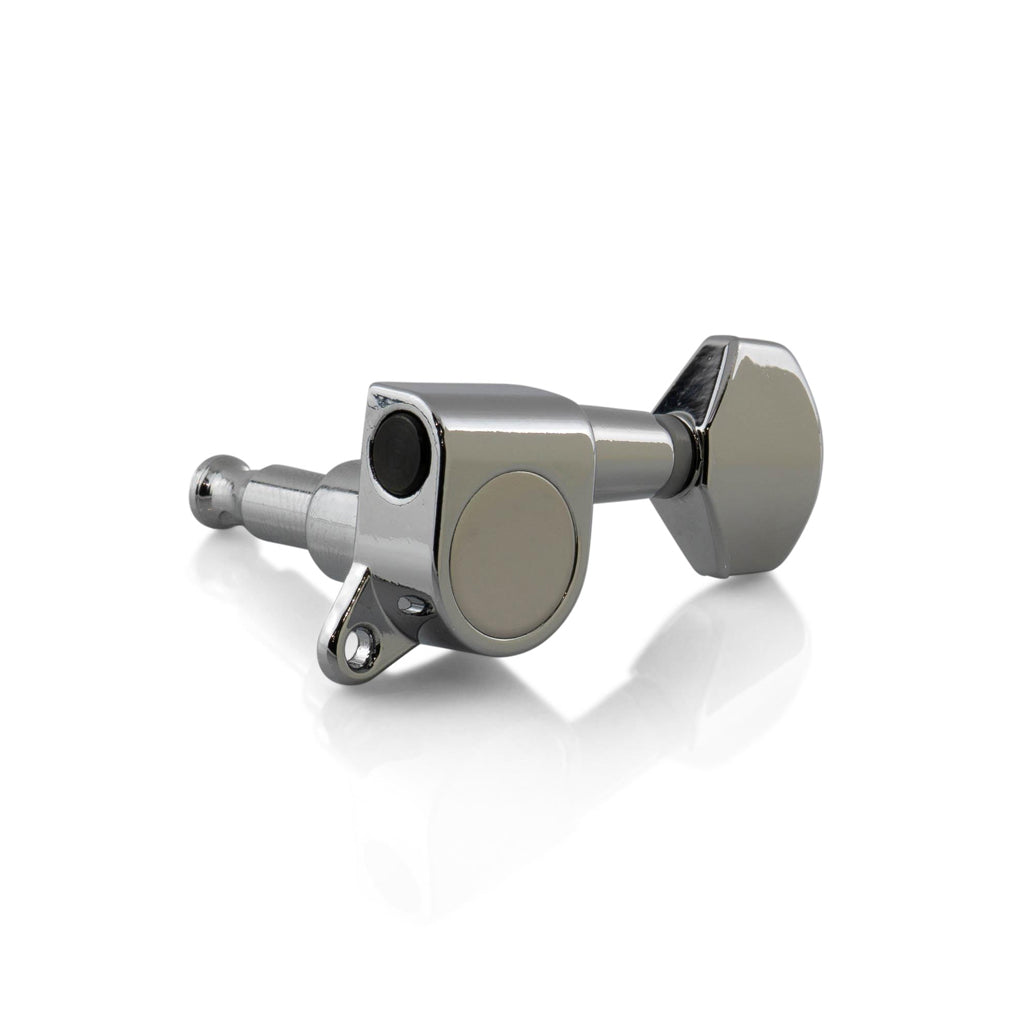 Custom Eagle 3-A-Side Chrome Diecast Machine Heads Set of 6