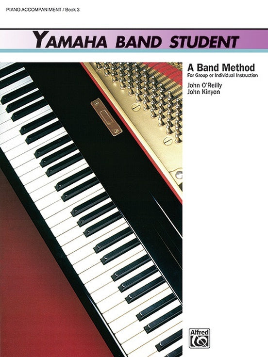 Yamaha Band Student Book 3 Piano Accompaniment Sheet Music