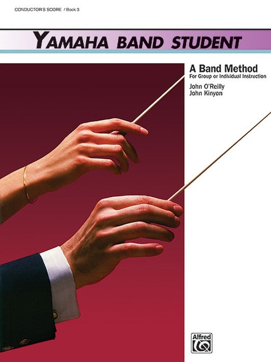 Yamaha Band Student Book 3 Conductor Score - Concert Band Sheet Music