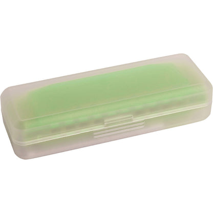 Hohner Translucent Green Diatonic Harmonica - 10 Holes, Brass Reeds, 3 Octaves — view 5