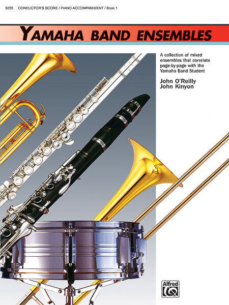 Yamaha Band Ensembles Book 1 Piano Accompaniment/Score