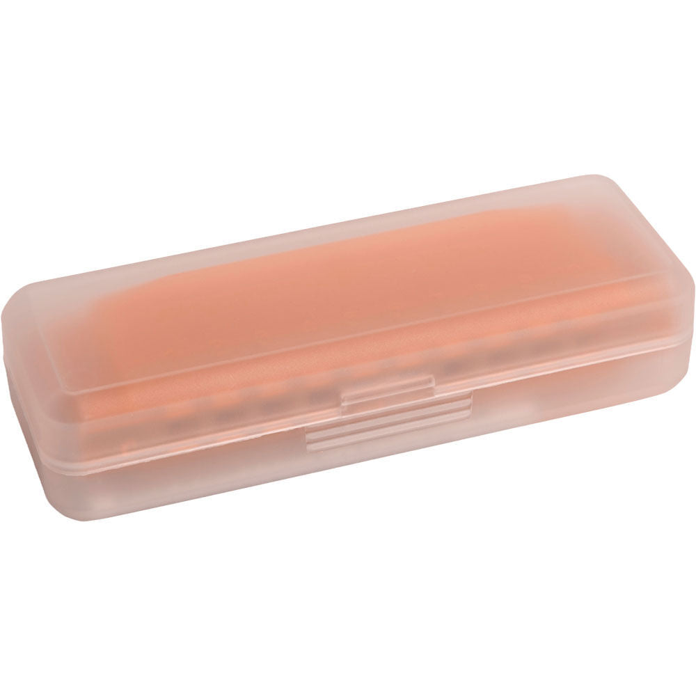 Hohner Kids Clearly Colourful Translucent Diatonic Harmonica in Orange — view 5