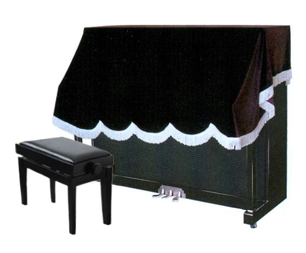 Half Cover for Upright Piano - Brown