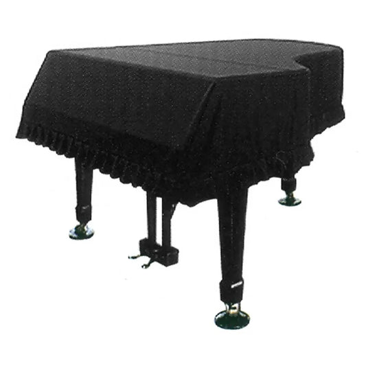 Fitted Cover for Grand Piano - Black, GP6, 155cm Width, 223cm Depth, 35cm Height, 31cm Top to Keys