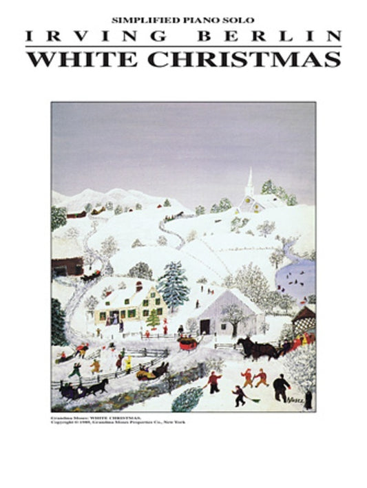 White Christmas Easy Piano (Single Music Sheet) (C/R)