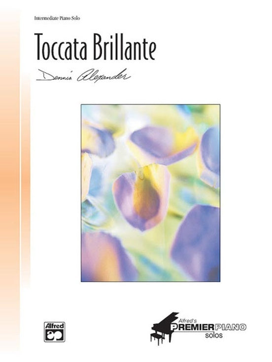 Toccata Brillante Piano Sheet Music by Alexan