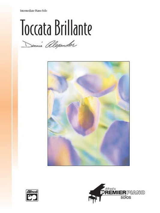 Toccata Brillante Piano Sheet Music by Alexan