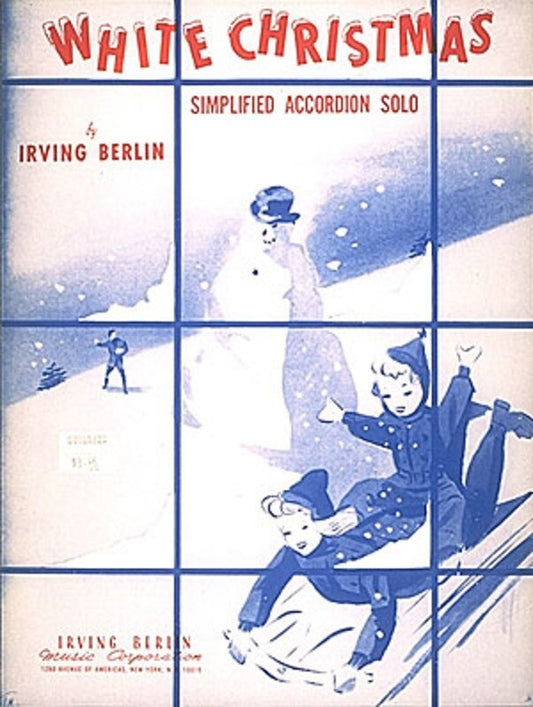 White Christmas Easy Accordion