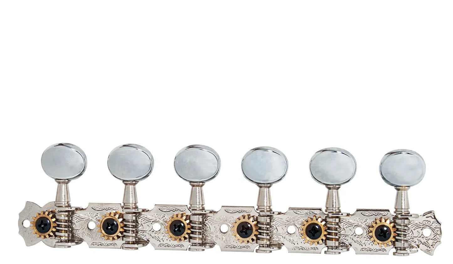 Custom Eagle 6-In-Line 12 String Nickel Machine Heads