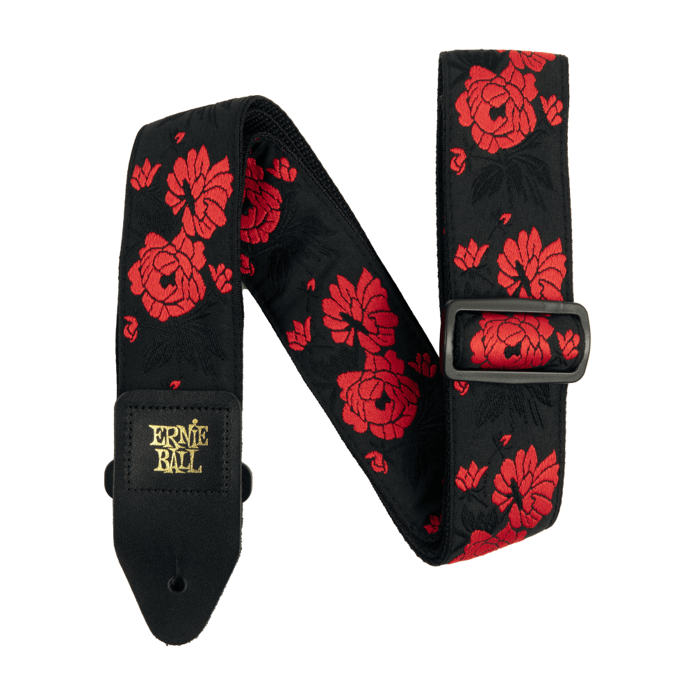 Ernie Ball Tango Rose Jacquard Strap