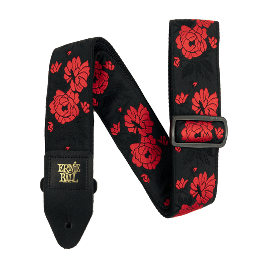 Ernie Ball Tango Rose Jacquard Strap