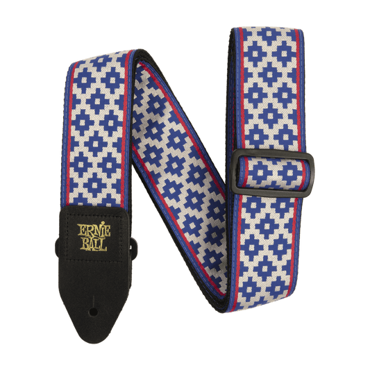 Ernie Ball Blue Crux Jacquard Strap
