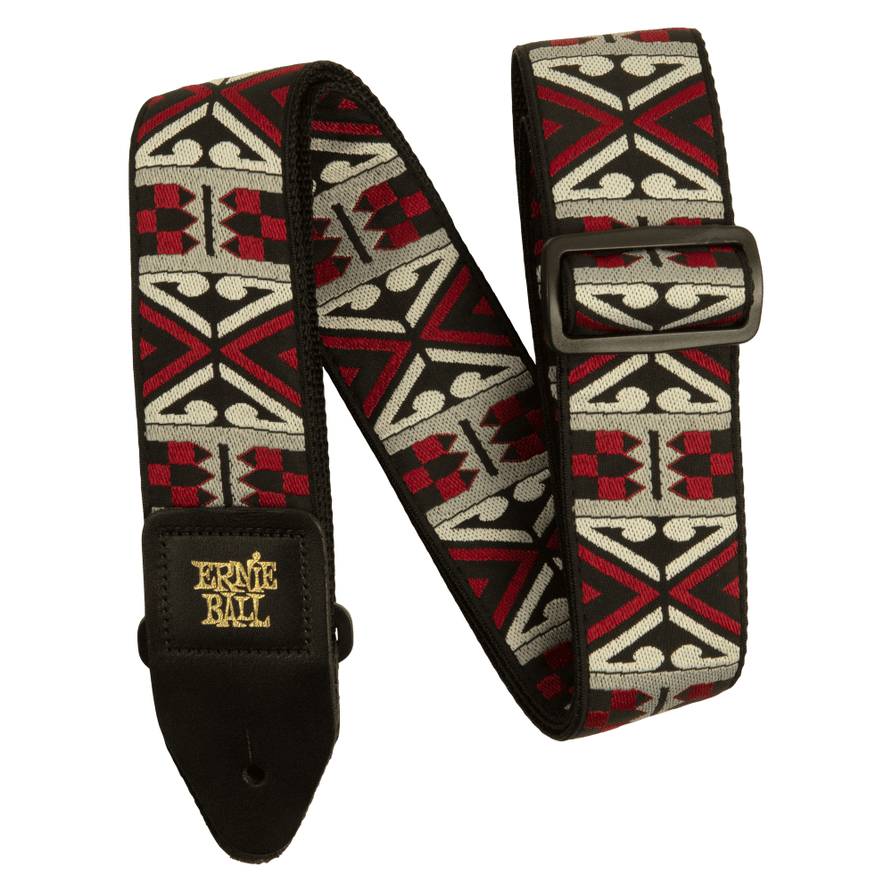 Ernie Ball Primal Red Jacquard Strap