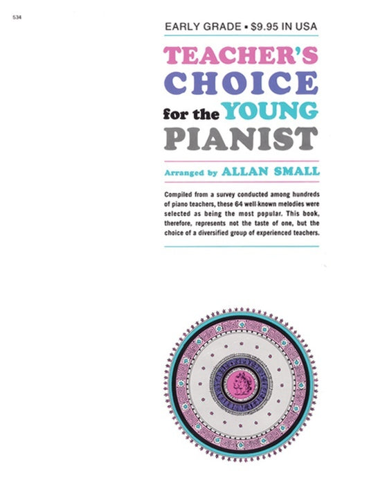 Teachers Choice for the Young Pianist Cello Sheet Music