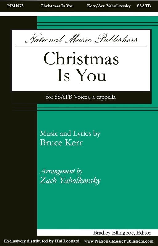 Christmas Is You Ssatb A Cappella Octavo