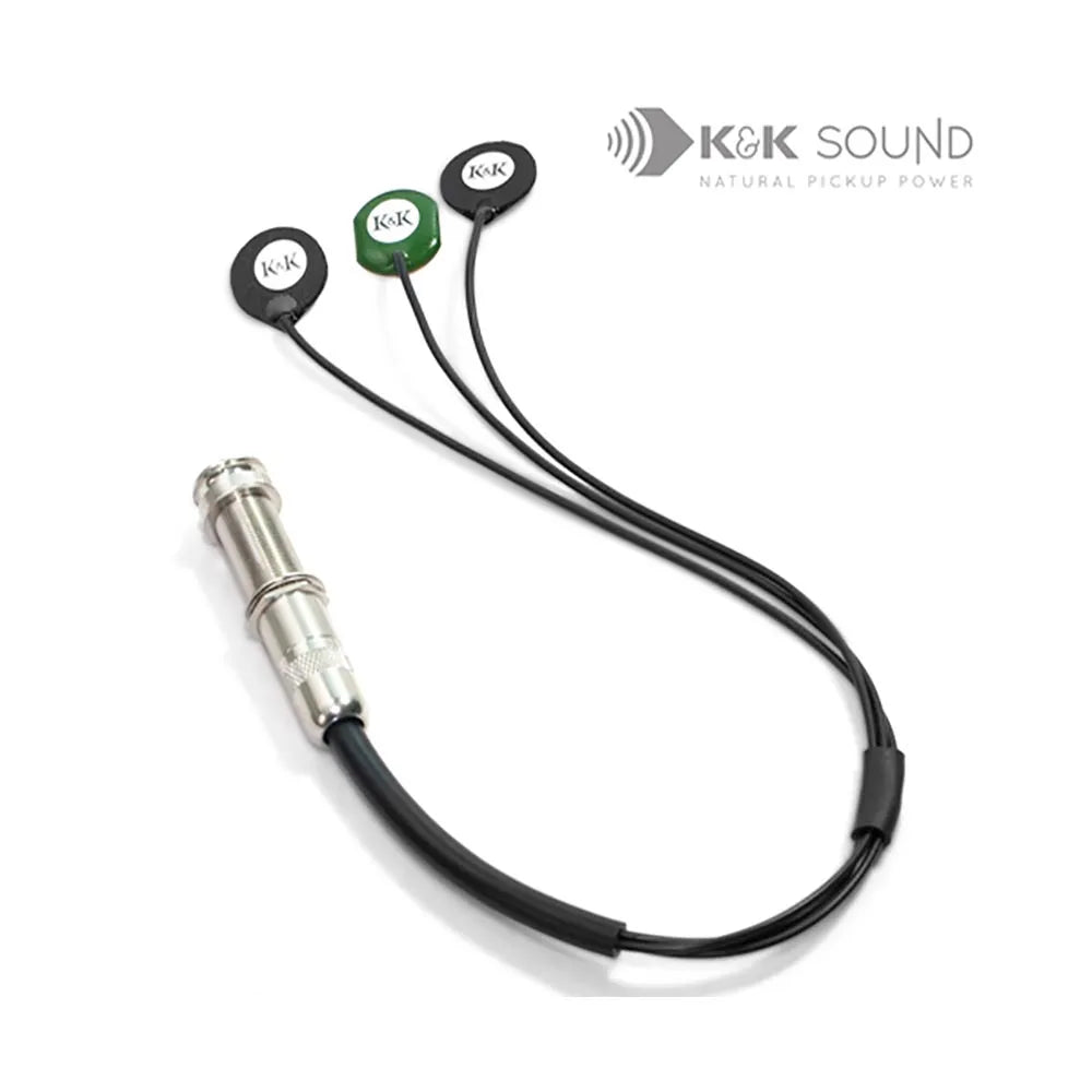 K&K Pure 12 String 3-Head Passive Transducer Pickup