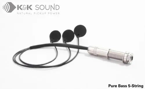 K&K Pure Bass Acoustic 5-String Bass Guitar Pickup