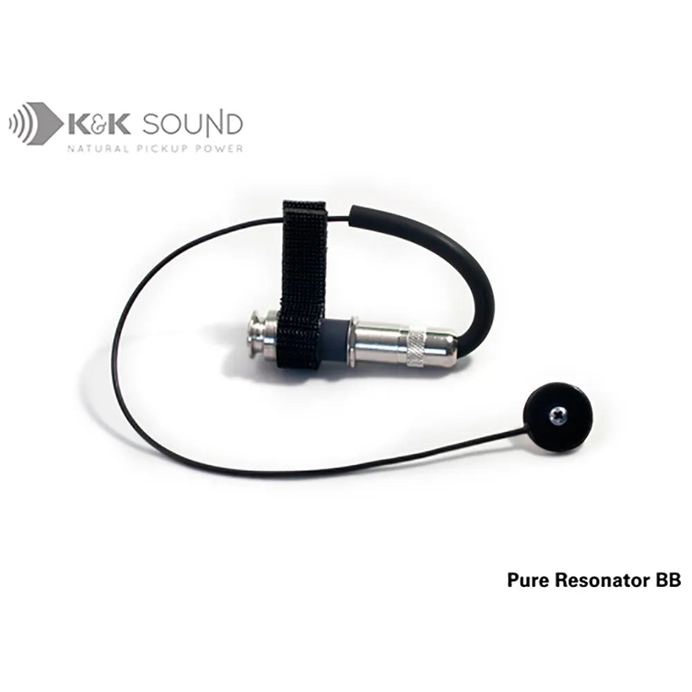 K&K Pure Resonator BB Biscuit Bridge Passive Pickup