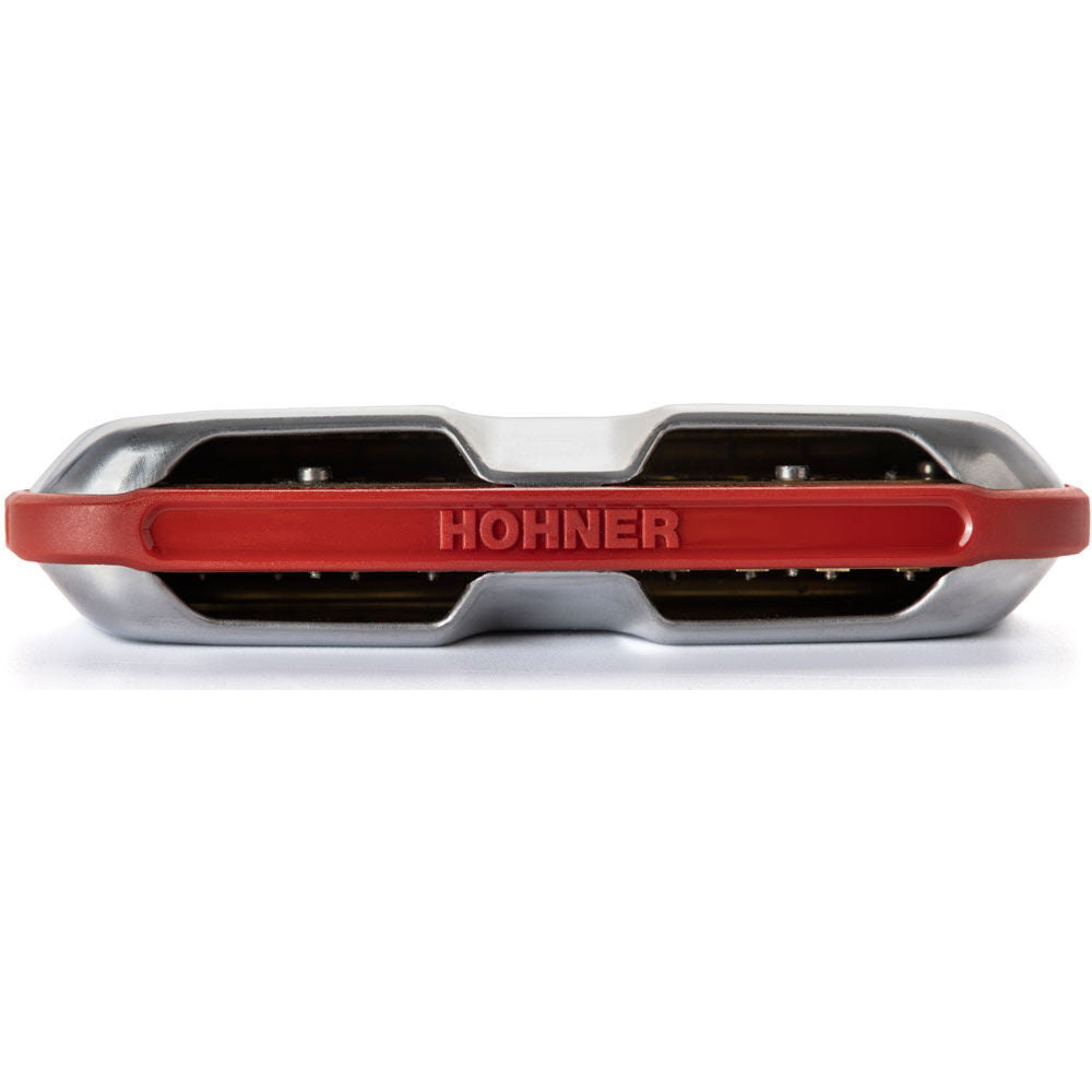Hohner Progressive Series Golden Melody Harmonica - Key of C, Diatonic, Stainless Steel Covers, Improved Airtightness, Made in Germany — view 5