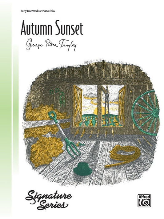 Autumn Sunset Piano Sheet Music Level 3