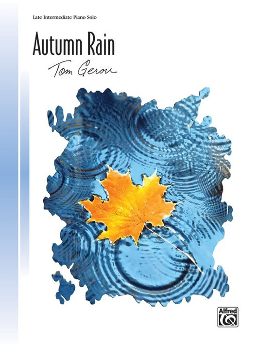 Autumn Rain Piano Sheet Music Level 5/6