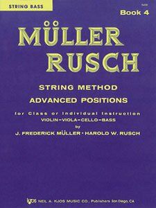 Muller-Rusch String Method Book 4 for Double Bass - 32 Pages, Neil A. Kjos Music Company