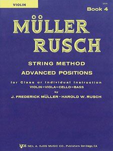 Muller-Rusch String Method Book 4 for Violin - 32 Pages