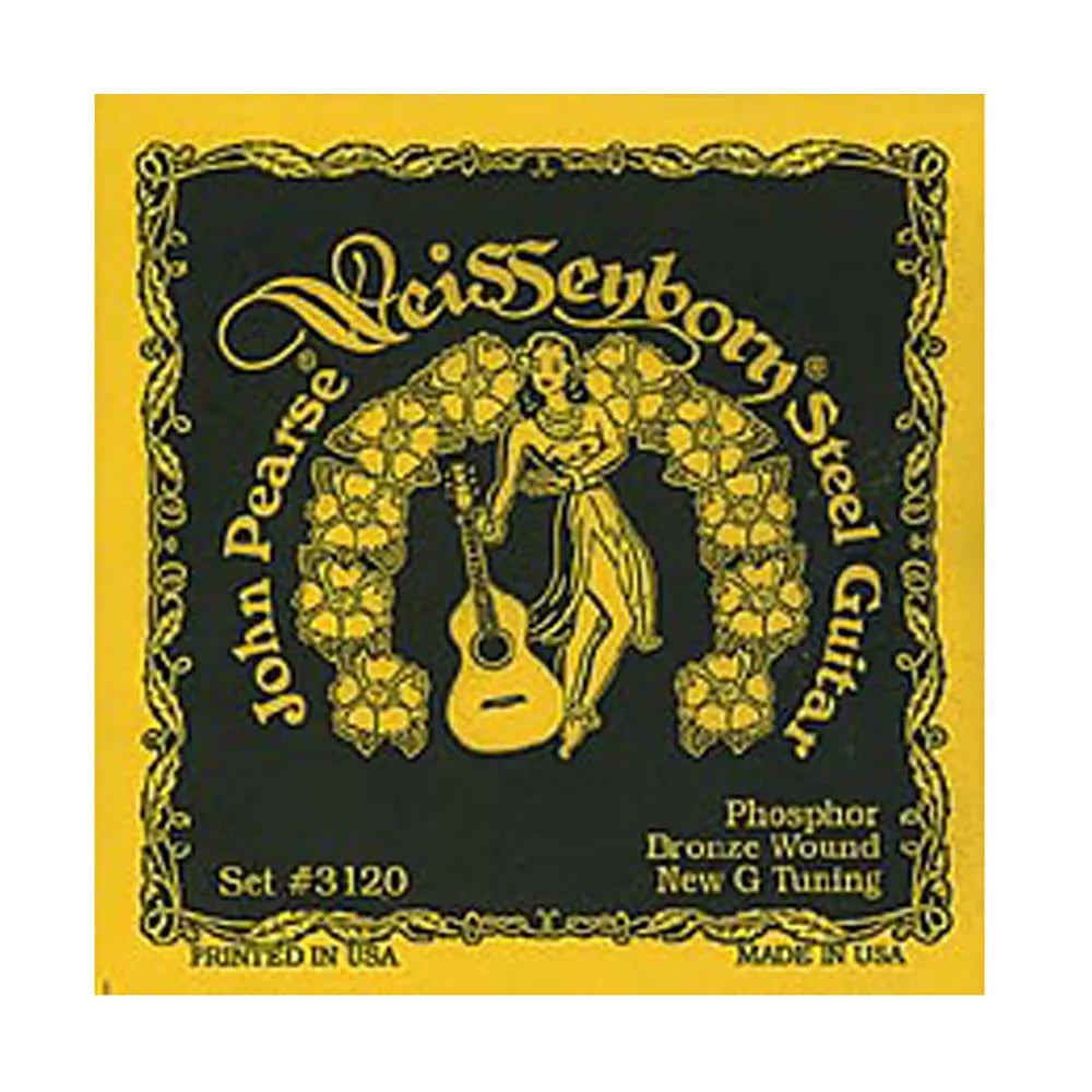 John Pearse 3120 Phosphor Bronze Weissenborn Guitar Strings 15-58