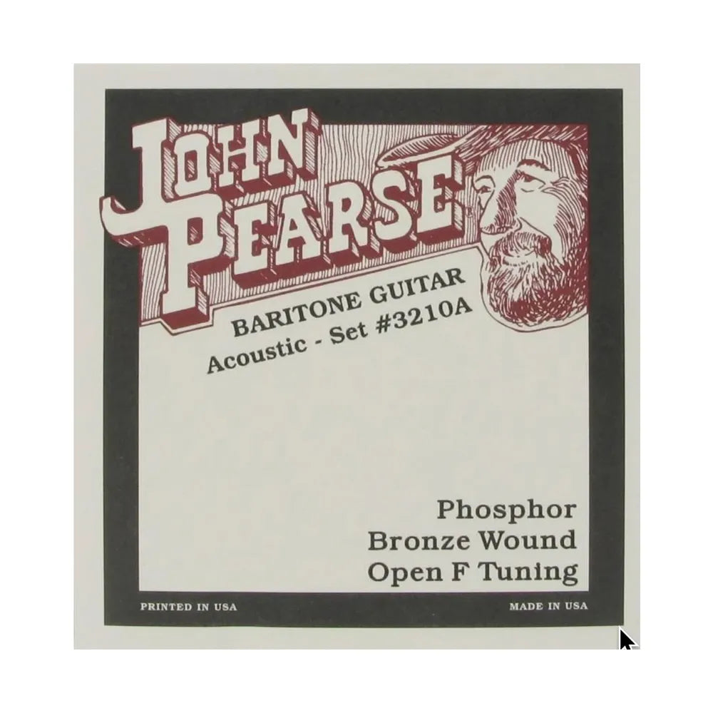 John Pearse 3210A Phosphor Bronze Baritone Guitar Strings 15-62