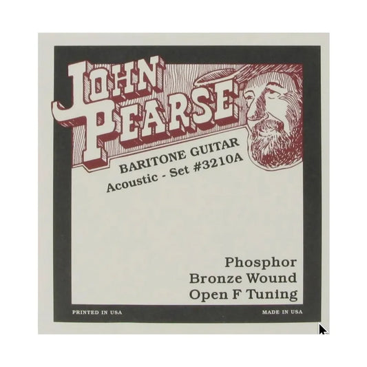John Pearse 3210A Phosphor Bronze Baritone Guitar Strings 15-62