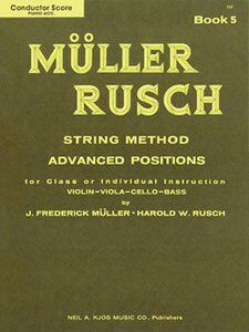 Muller-Rusch String Method Book 5 - Score/Piano Accompaniment