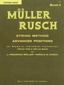 Muller-Rusch String Method Book 5 for Double Bass - 32 Pages