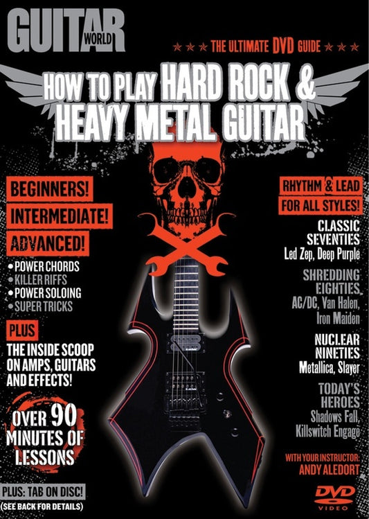 How To Play Hard Rock & Heavy Metal Guitar DVD