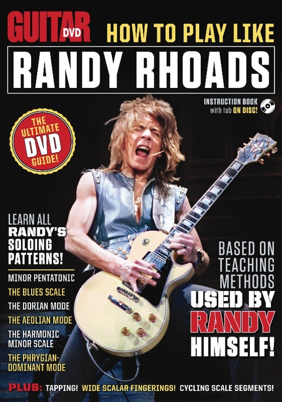 Guitar World How To Play Like Randy Rhoads DVD