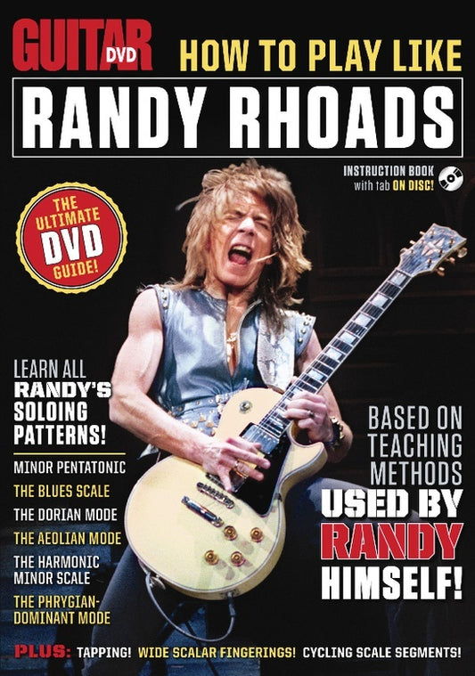 Guitar World How To Play Like Randy Rhoads DVD