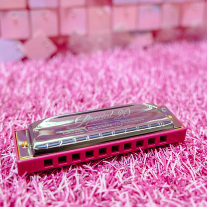 Hohner Progressive Series Limited Edition Special 20 Pink Harmonica Key of C — view 2