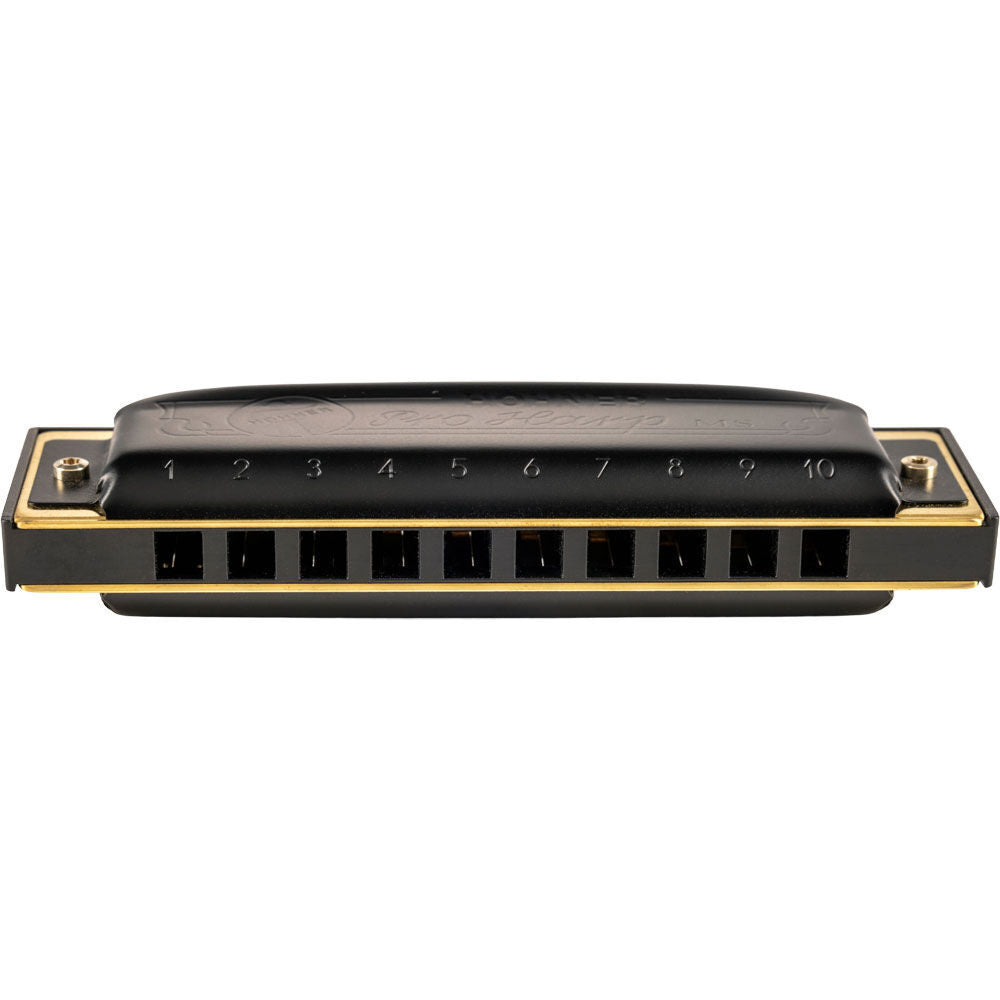 Hohner MS Series Pro Harp Harmonica - Key of F — view 3