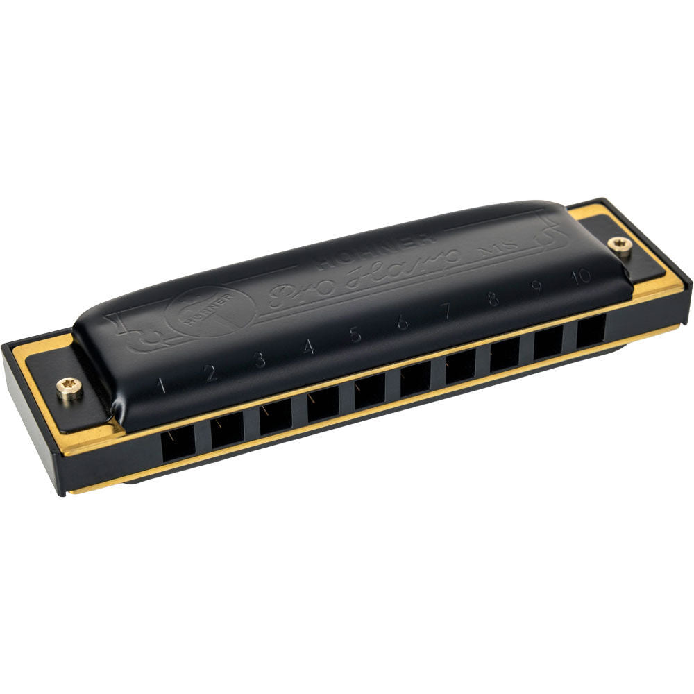 Hohner MS Series Pro Harp Harmonica - Key of F — view 2